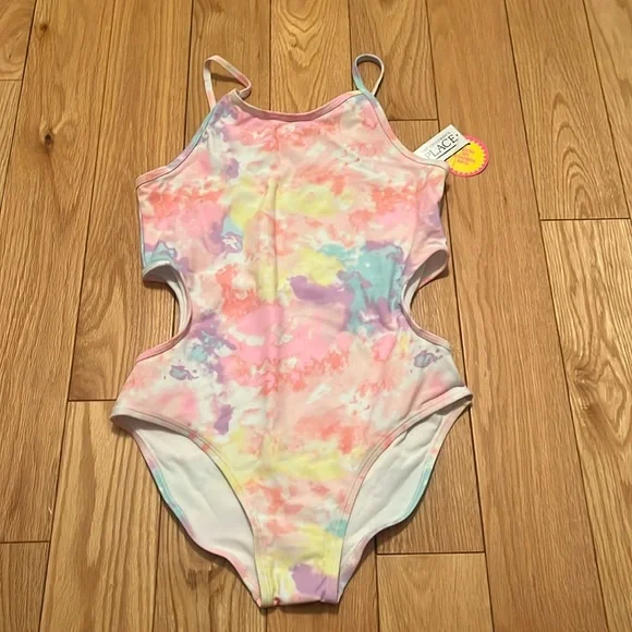 NWT children’s place tie dye bathing suit - Picture 1 of 5